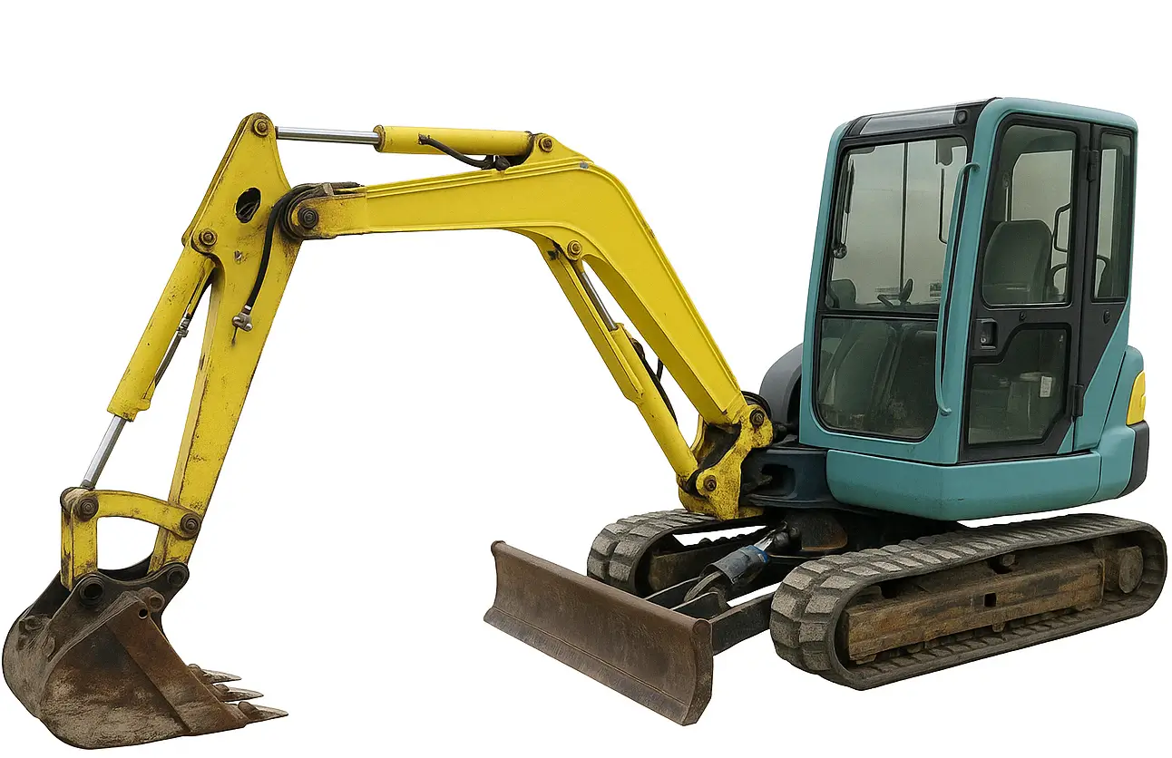 Yanmar B37 auf Gummikette